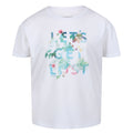 Blanc - Front - Regatta - T-shirt ALVARADO - Enfant