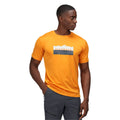 Orange - Side - Regatta - T-shirt FINGAL - Homme