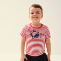 Rouge - Blanc - Lifestyle - Regatta - T-shirt - Enfant