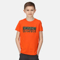 Orange vif - Side - Regatta - T-shirt BOSLEY - Enfant