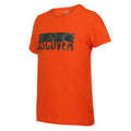 Orange vif - Pack Shot - Regatta - T-shirt BOSLEY - Enfant