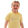 Jaune vif - Side - Regatta - T-shirt - Enfant