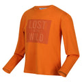 Orange vif - Side - Regatta - T-shirt WENBIE - Enfant