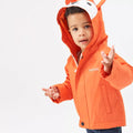 Orange vif - Pack Shot - Regatta - Veste imperméable - Enfant