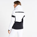 Blanc - Noir - Pack Shot - Dare 2B - Blouson de ski DYNAMICAL - Femme