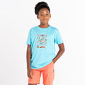 Bleu - Lifestyle - Dare 2B - T-shirt TRAILBLAZER - Enfant
