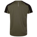 Vert lichen - Noir - Back - Dare 2B - T-shirt DISCERNIBLE - Homme