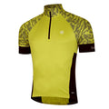 Jaune fluo - Side - Dare 2B - Maillot de cyclisme STAY THE COURSE - Homme