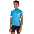 Bleu foncé - Bleu - Side - Dare 2B - Maillot de cyclisme SPEED UP - Enfant