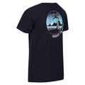 Bleu marine - Lifestyle - Regatta - T-shirt BOSLEY - Enfant