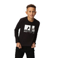 Noir - Pack Shot - Regatta - T-shirt WENBIE - Enfant
