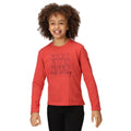 Corail clair - Lifestyle - Regatta - T-shirt WENBIE GOOD VIBES CLUB - Enfant