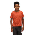 Rouge orangé - Pack Shot - Regatta - T-shirt FINGAL EDITION - Enfant