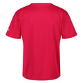 Rose fluo - Back - Regatta - T-shirt ALVARADO - Enfant
