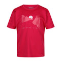 Rose fluo - Front - Regatta - T-shirt ALVARADO - Enfant
