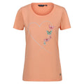 Papaye pâle - Front - Regatta - T-shirt FILANDRA - Femme