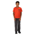 Rouge orangé - Pack Shot - Regatta - T-shirt ALVARADO - Enfant