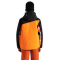 Orange vif - Noir - Pack Shot - Dare 2B - Blouson de ski HUMOUR - Enfant