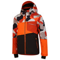 Orange vif - Noir - Side - Dare 2B - Blouson de ski TRAVERSE - Enfant