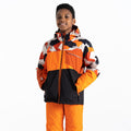 Orange vif - Noir - Lifestyle - Dare 2B - Blouson de ski TRAVERSE - Enfant