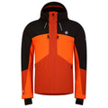 Orange vif - Noir - Front - Dare 2B - Blouson de ski SLOPESIDE - Homme