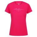 Rose fluo - Front - Regatta - T-shirt FINGAL THE SIMPLE LIFE - Femme