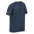 Bleu foncé chiné - Lifestyle - Regatta - T-shirt ALVARADO - Enfant