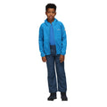 Bleu sombre - Pack Shot - Regatta - Pantalon de randonnée SORCER - Enfant