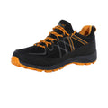 Noir - Orange feu - Lifestyle - Regatta - Chaussures de marche SAMARIS LITE - Homme