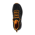 Noir - Orange feu - Close up - Regatta - Chaussures de marche SAMARIS LITE - Homme