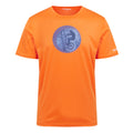Orange clair - Front - Regatta - T-shirt FINGAL - Homme