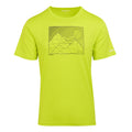 Jaune verdâtre - Front - Regatta - T-shirt FINGAL - Homme