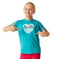 Bleu tahoe - Lifestyle - Regatta - T-shirt ALVARDO - Enfant