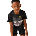 Noir - Lifestyle - Regatta - T-shirt ALVARDO - Enfant