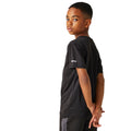 Noir - Pack Shot - Regatta - T-shirt ALVARDO - Enfant