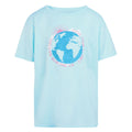 Turquoise délavé - Front - Regatta - T-shirt ALVARDO - Enfant