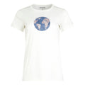 Blanc - Globe terrestre - Front - Regatta - T-shirt FINGAL - Femme