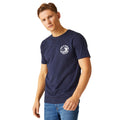 Bleu marine - Lifestyle - Regatta - T-shirt CLINE - Homme