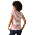 Rouge vif - Blanc - Pack Shot - Regatta - T-shirt FILANDRA - Femme