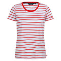 Rouge vif - Blanc - Front - Regatta - T-shirt FILANDRA - Femme