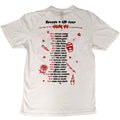 Blanc - Back - Sum 41 - T-shirt EUROPEAN TOUR - Adulte