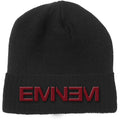 Noir - Rouge - Front - Eminem - Bonnet - Adulte
