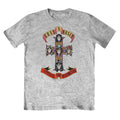 Gris chiné - Front - Guns N Roses - T-shirt APPETITE FOR DESTRUCTION - Enfant