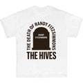 Blanc - Noir - Front - The Hives - T-shirt RANDY - Adulte