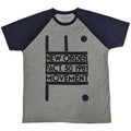 Gris - Bleu marine - Front - New Order - T-shirt MOVEMENT - Adulte