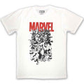 Blanc - Front - Marvel Comics - T-shirt - Adulte