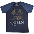 Bleu marine - Bleu denim - Front - Queen - T-shirt - Adulte