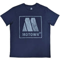 Bleu denim - Front - Motown Records - T-shirt - Adulte