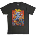 Gris charbon - Front - X-Men - T-shirt - Adulte
