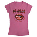 Rose - Front - Def Leppard - T-shirt POUR SOME SUGAR ON ME TOUR - Femme